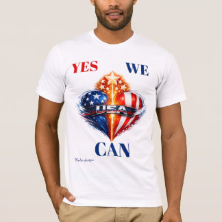 USA Ja, wir können T-Shirt
