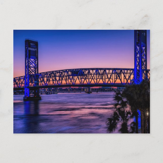 USA, Jacksonville, Florida Postkarte (Vorderseite)