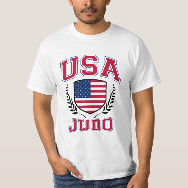 USA-Judo T-Shirt (Vorderseite)