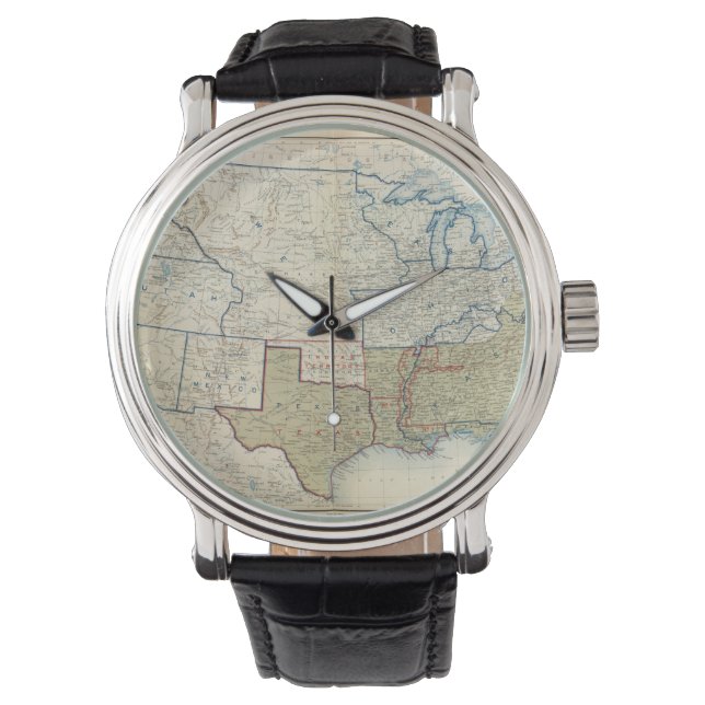 USA Juni 1861 Armbanduhr (Vorderseite)