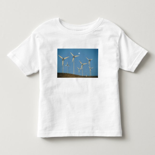 USA, Kalifornien, Altamont Pass, Windgeneratoren. Kleinkind T-shirt (Vorderseite)