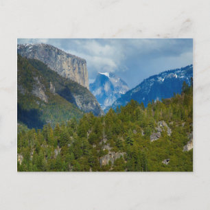 USA, Kalifornien. Aussicht auf die halbe Kuppel im Postkarte