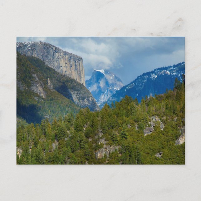 USA, Kalifornien. Aussicht auf die halbe Kuppel im Postkarte (Vorderseite)