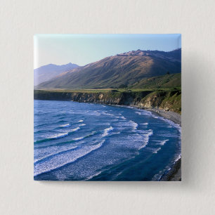 USA, Kalifornien, Big Sur, Bucht entlang der Highw Button