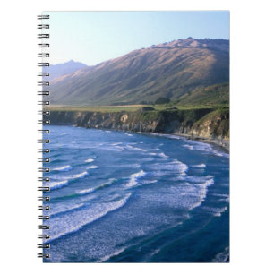 USA, Kalifornien, Big Sur, Bucht entlang der Highw Notizblock