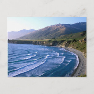 USA, Kalifornien, Big Sur, Bucht entlang der Highw Postkarte