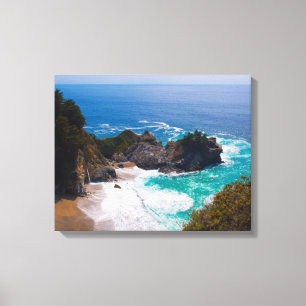 USA, Kalifornien. Blick auf die Mcway Falls Leinwanddruck
