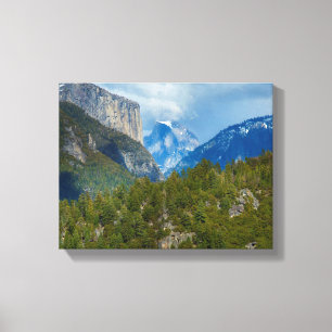 USA, Kalifornien. Blick auf Half Dome im Yosemite Leinwanddruck