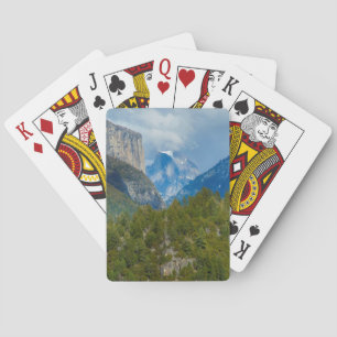 USA, Kalifornien. Blick auf Half Dome im Yosemite Spielkarten