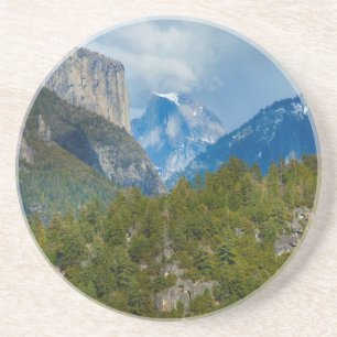 USA, Kalifornien. Blick auf Half Dome im Yosemite Untersetzer