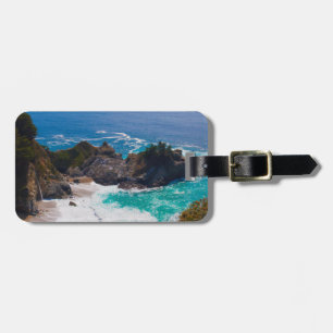 USA, Kalifornien. Blick auf Mcway Falls Gepäckanhänger