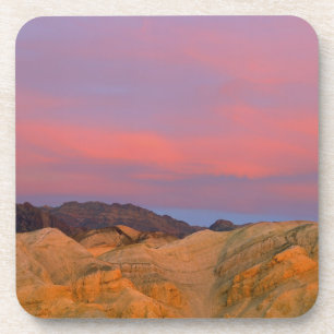 USA, Kalifornien, Death Valley NP. Sonnenuntergang Untersetzer