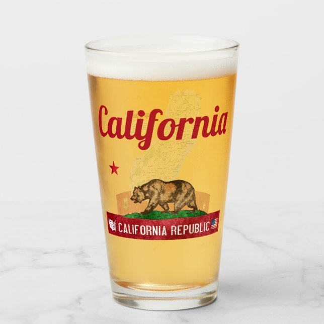"USA: Kalifornien… Glas (Vorne (Gefüllt))