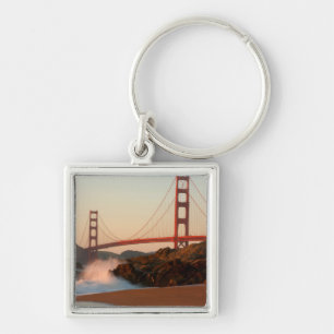 USA, Kalifornien. Golden Gate Bridge Blick Schlüsselanhänger
