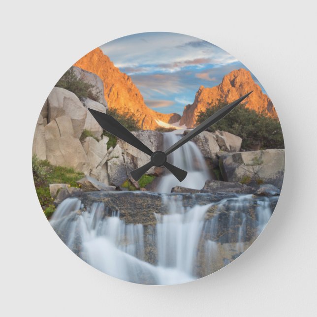 USA, Kalifornien, Inyo National Forest 2 Runde Wanduhr (Vorderseite)