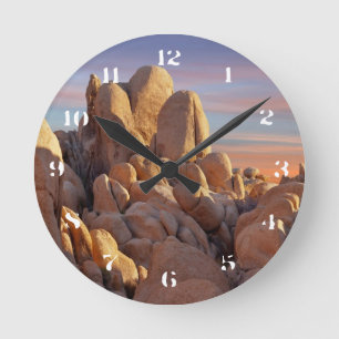 USA, Kalifornien, Joshua-Baum-Nationalpark Runde Wanduhr
