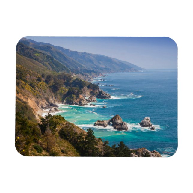 USA, Kalifornien. kalifornische Küste, großer Sur Magnet (Horizontal)