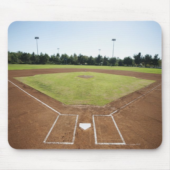 USA, Kalifornien, Ladera Ranch, Baseballdiamant Mousepad (Vorne)