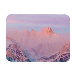 USA, Kalifornien, Lone Pine. Sonnenaufgang Magnet