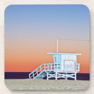 USA, Kalifornien, Los Angeles, Santa Monica Beach Untersetzer