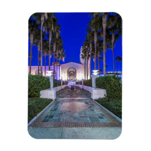 USA, Kalifornien, Los Angeles, Union Station Magnet