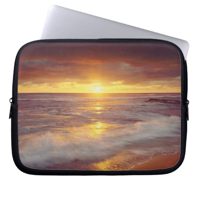 USA, Kalifornien, San Diego. Sonnenuntergang Laptopschutzhülle (Vorderseite)