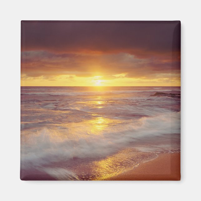 USA, Kalifornien, San Diego. Sunset Cliffs Beach Magnet (Vorne)