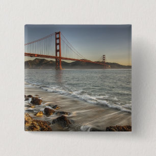 USA, Kalifornien, San Francisco.  Eine malerische  Button