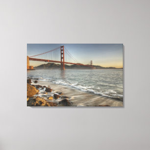 USA, Kalifornien, San Francisco. Eine malerische Leinwanddruck