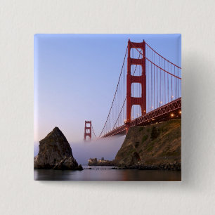 USA, Kalifornien, San Francisco. Golden Gate 3 Button