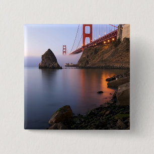 USA, Kalifornien, San Francisco. Golden Gate Button