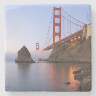 USA, Kalifornien, San Francisco. Golden Gate Steinuntersetzer