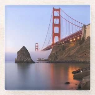 USA, Kalifornien, San Francisco. Goldenes Tor 2 Glasuntersetzer