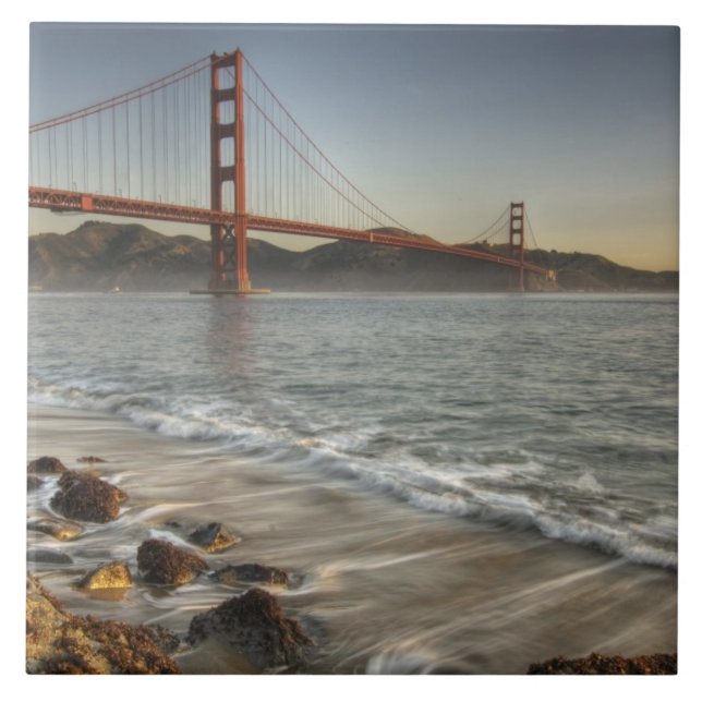 USA, Kalifornien, San Francisco.  landschaftliche  Fliese (Vorderseite)