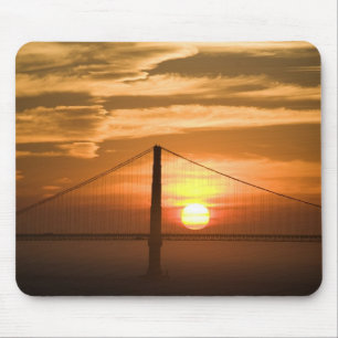 USA. Kalifornien. San Francisco. Sonnenuntergang Mousepad