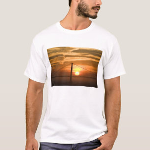 USA. Kalifornien. San Francisco. Sonnenuntergang T-Shirt