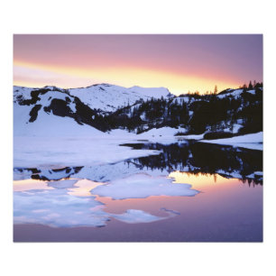 USA, Kalifornien, Sierra Nevada-Gebirge. Die Fotodruck