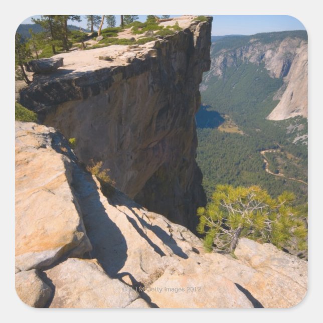 USA, Kalifornien, Yosemite National Park, Taft Quadratischer Aufkleber (Vorderseite)