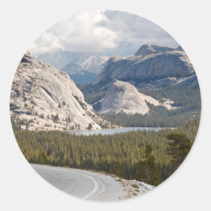 USA, Kalifornien, Yosemite-Nationalpark Runder Aufkleber