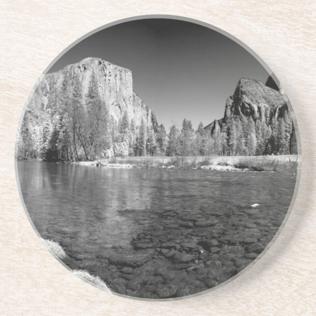 USA, Kalifornien. Yosemite Valley View Getränkeuntersetzer (Vorne)