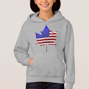 USA Kanada T - Shirt Kanada USA Kids Shirts Hoodie