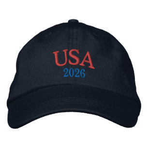 USA-Kappe Bestickte Baseballkappe
