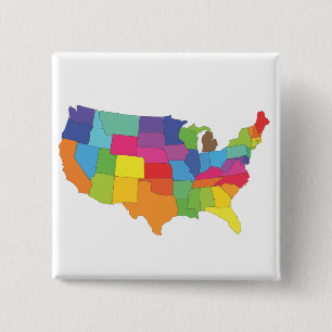 USA-Karte Button