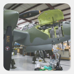 USA, Kentucky, Middlesboro: The Lost Squadron, Quadratischer Aufkleber