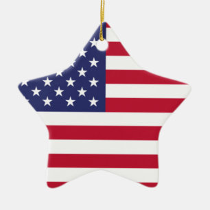 USA KERAMIK ORNAMENT