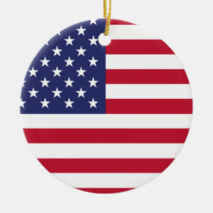 USA KERAMIK ORNAMENT