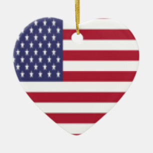 USA KERAMIKORNAMENT