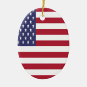 USA KERAMIKORNAMENT