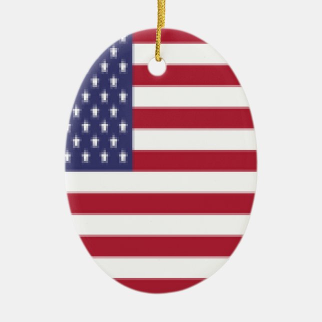 USA KERAMIKORNAMENT (Vorne)