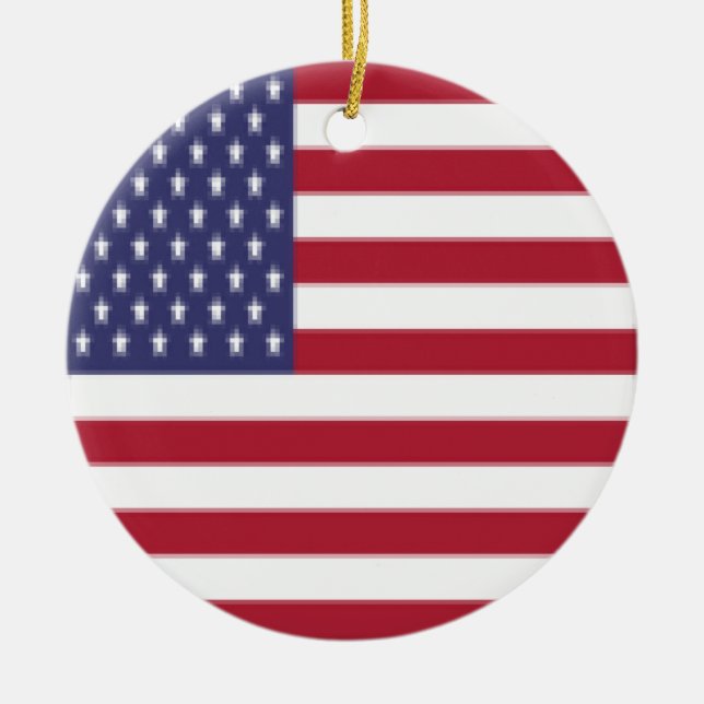 USA KERAMIKORNAMENT (Vorne)